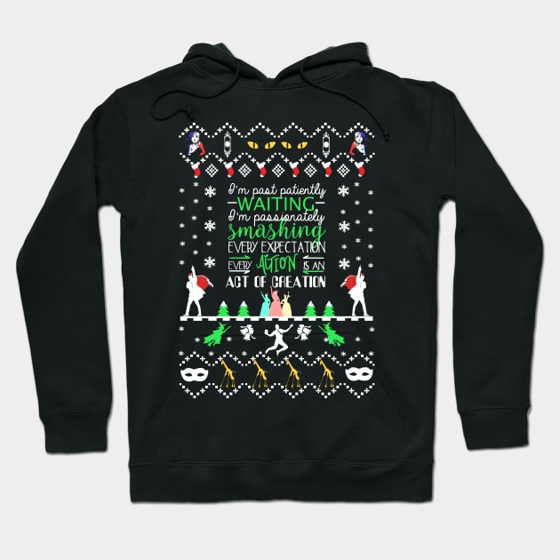 Broadway Ugly Christmas Sweatshirt.V3. Hoodie by KsuAnn